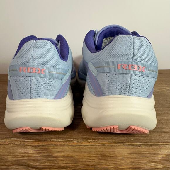 RBX Live Life Active Running Shoes Mesh Everyday Womens 8.5 Athleisure Pastel - Picture 4 of 10